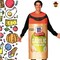 Adults McCormick Garlic Powder Spice Costume Funny Seasoning Outfit